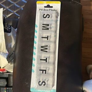 Pill box for the week